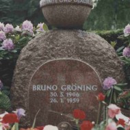 Het graf van Bruno Gröning in Dillenburg